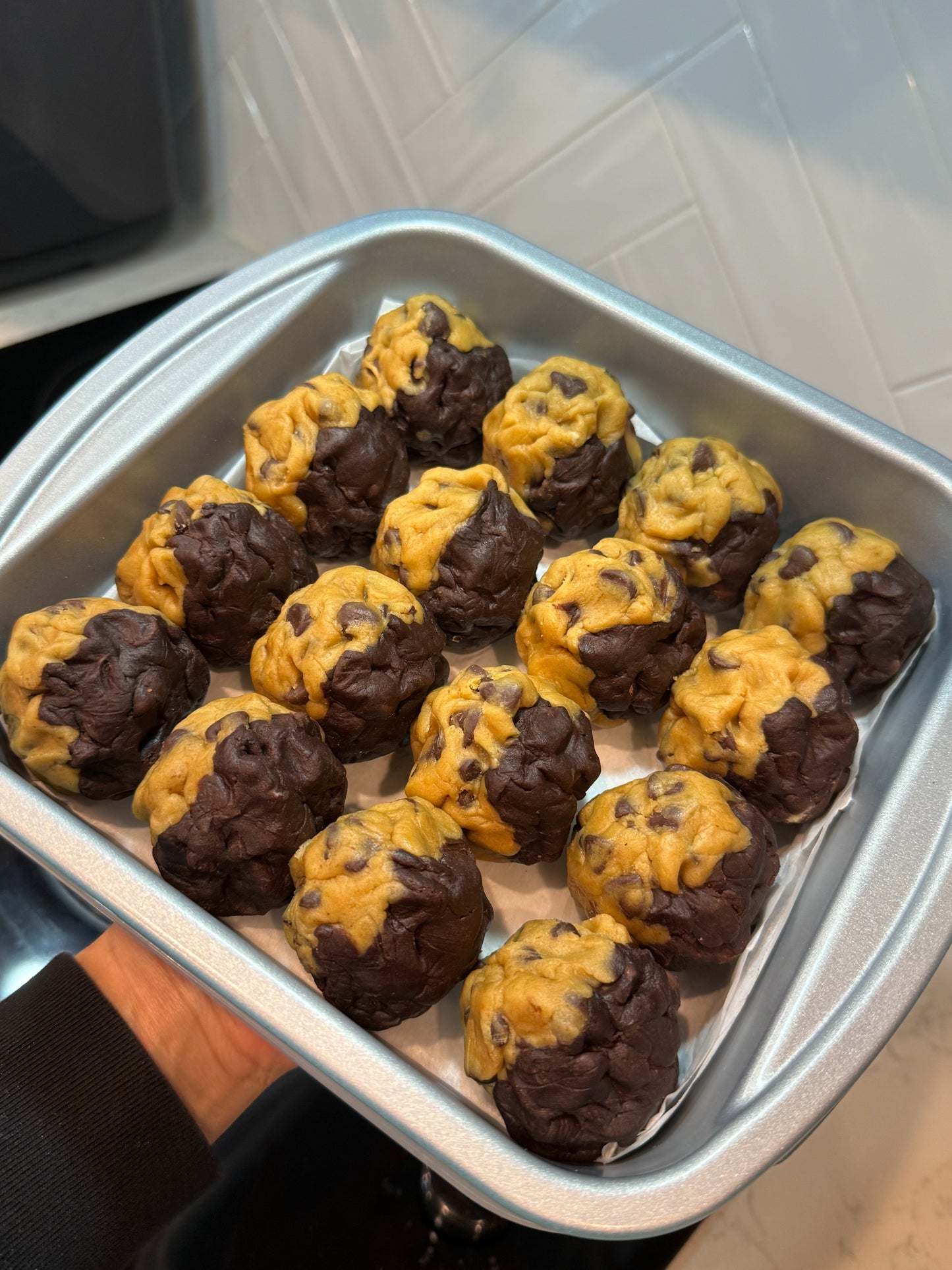 Chunky Marble Triple Chocolate!